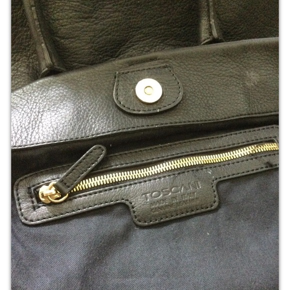 Toscani Soft leather bag made in Italy - Picture 9 of 12